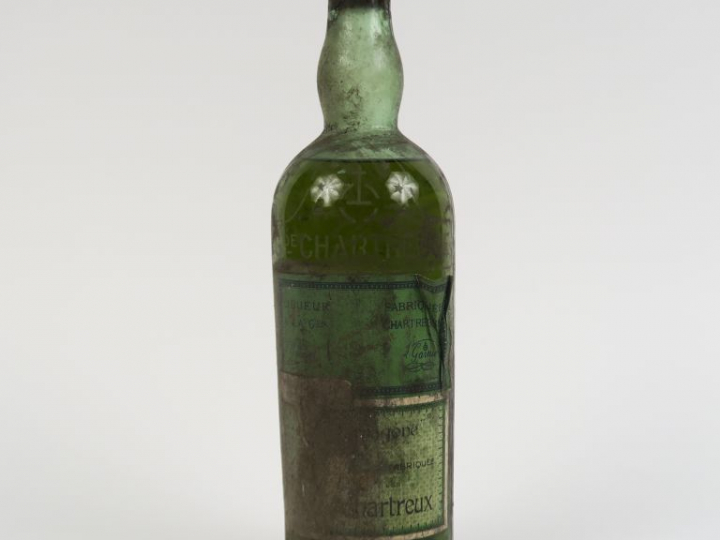 1 BOUTEILLE CHARTREUSE VERTE PÉRIODE 1936/1941 - ES/BTS