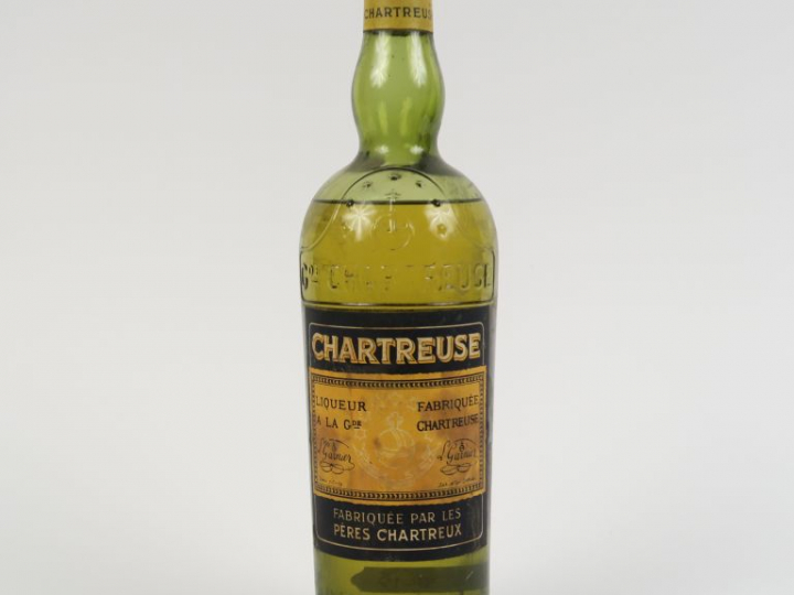 1 BOUTEILLE CHARTREUSE JAUNE PÉRIODE 1956/1964