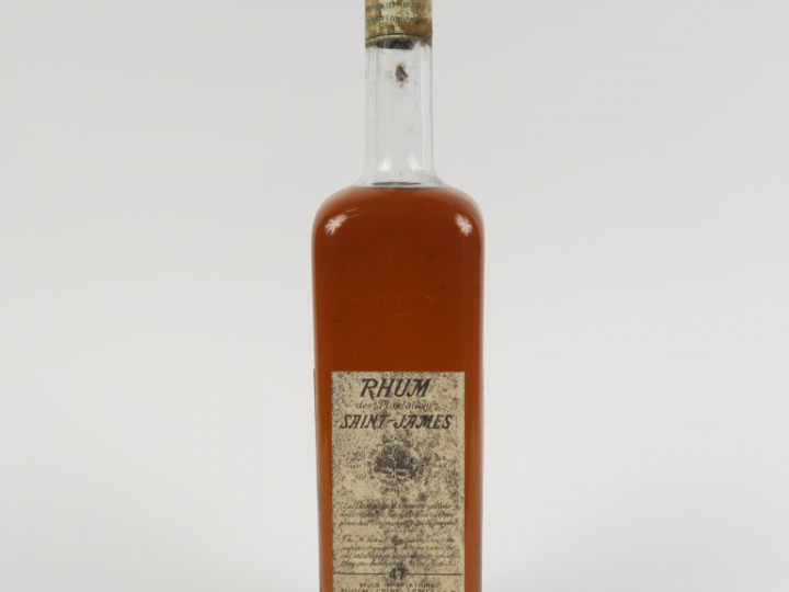 1 VIEILLE BOUTEILLE (1 L) RHUM ST JAMES - ELA