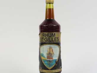 Vente aux enchères 1 BOUTEILLE (1 L) RHUM ST GILLES 44°
