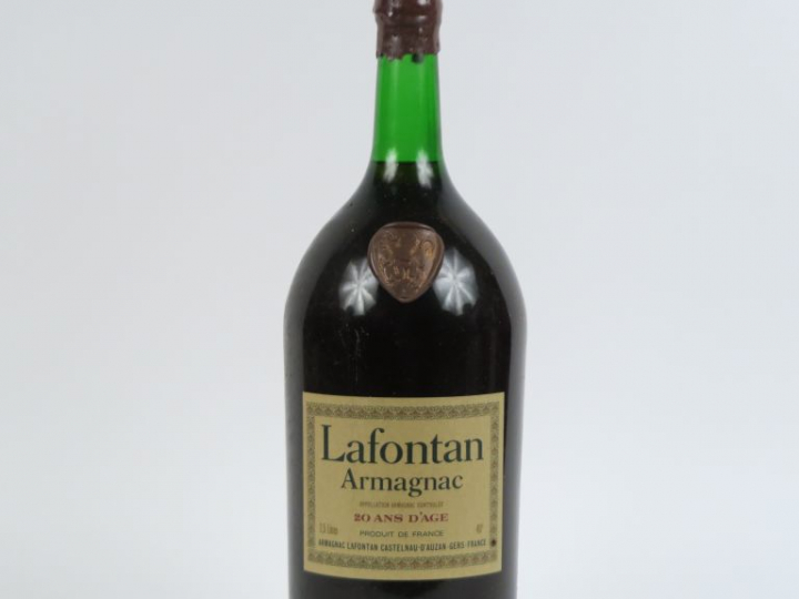 1 POT (2,5 L) ARMAGNAC LAFONTAN '20 ANS D'ÂGE' - COFFRET