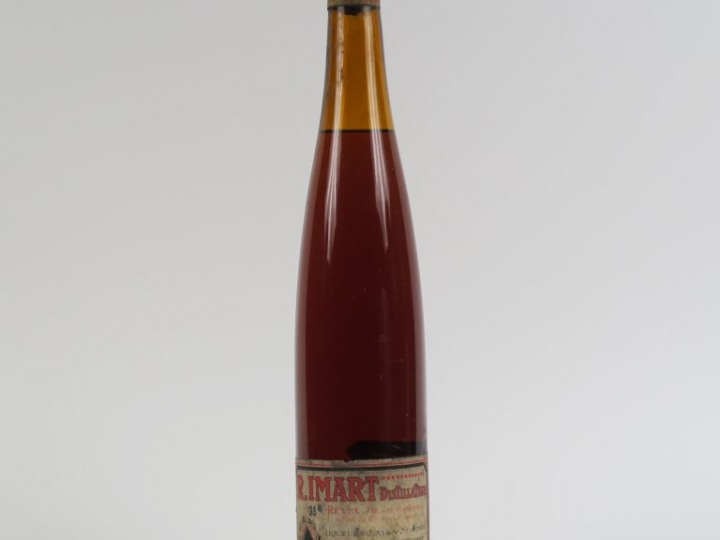 1 VIEILLE BOUTEILLE GRANDE LIQUEUR D'ARMAGNAC R. IMART 35°