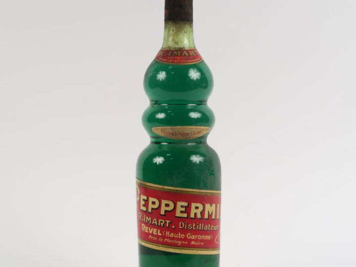 1 VIEILLE BOUTEILLE PEPPERMINT R. IMART 27°