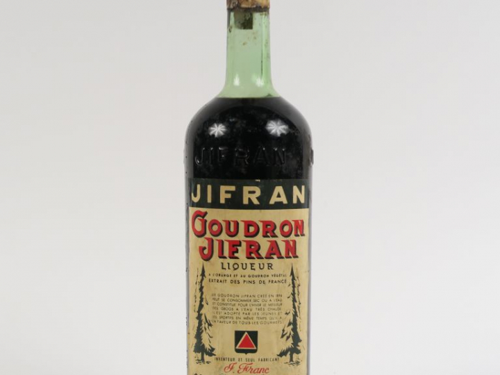 1 VIEILLE BOUTEILLE GOUDRON JIFRAN