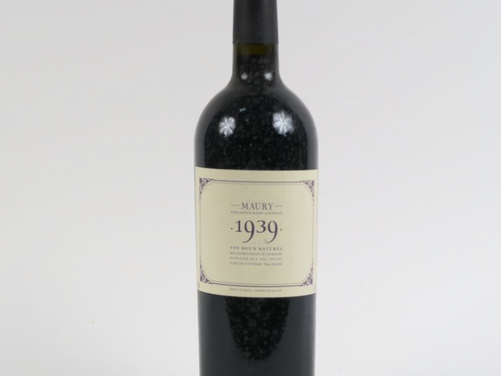1 BOUTEILLE MAURY DOMAINE PLA DEL FOUNT - 1939