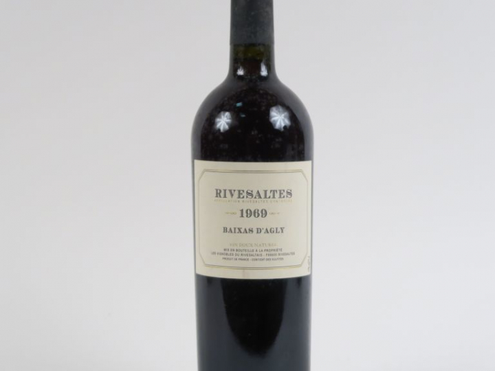 1 BOUTEILLE RIVESALTES BAIXAS D'AGLY - 1969