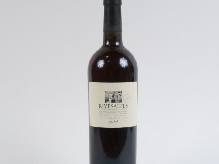1 BOUTEILLE RIVESALTES 'CUVÉE AMÉDÉE de BESOMBES SINGLA' - 1979