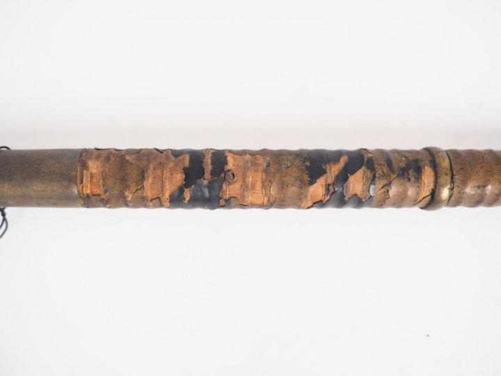 Japon, période Edo,  Deux lances de types jumonji-yari, les longs manc