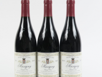 Vente aux enchères 3 BOUTEILLES MUSIGNY GC HENRI DE VILLARS - 2013
