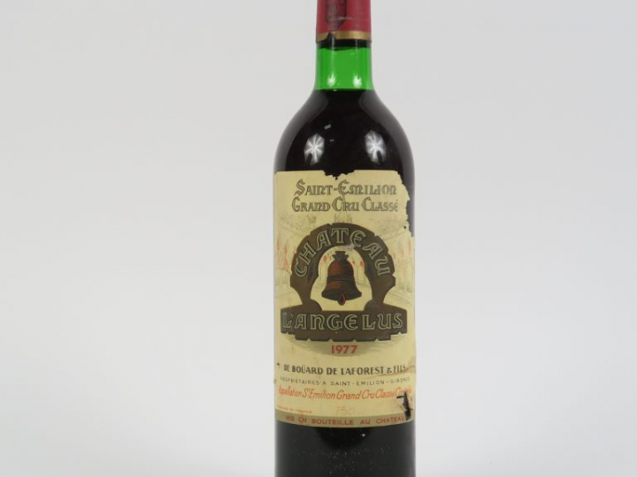 1 BOUTEILLE CHÂTEAU L'ANGELUS GCC ST EMILION - 1977 - BG/ELA