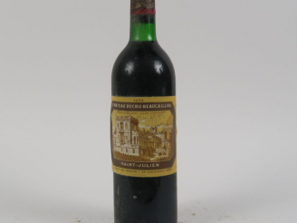Vente aux enchères 1 BOUTEILLE CHÂTEAU DUCRU BEAUCAILLOU GCC ST JULIEN - 1979 - BG