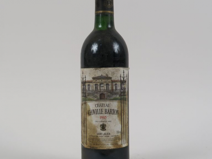 1 BOUTEILLE CHÂTEAU LEOVILLE BARTON GCC ST JULIEN - 1985 - LB/ET