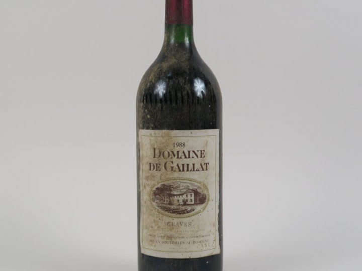 1 MAGNUM DOMAINE DE GAILLAT GRAVES - 1988