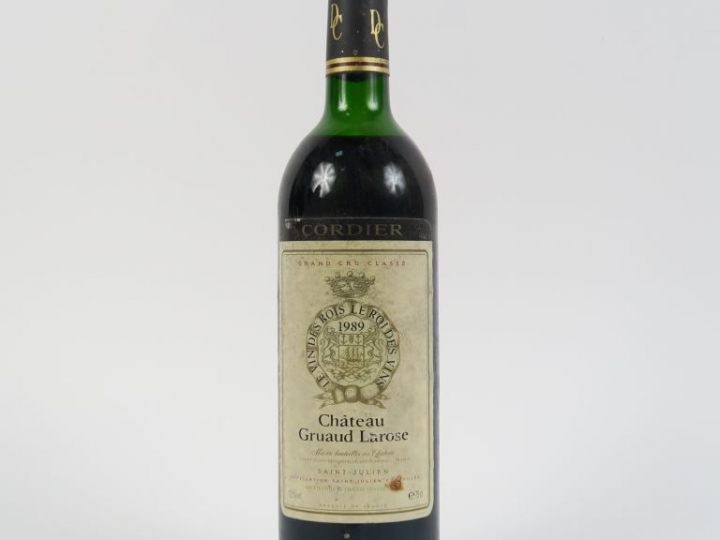 1 BOUTEILLE CHÂTEAU GRUAUD LAROSE GCC ST JULIEN - 1989 - HEP