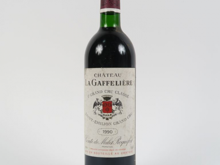 1 BOUTEILLE CHÂTEAU LA GAFFELIERE GCC ST EMILION - 1990 - BG