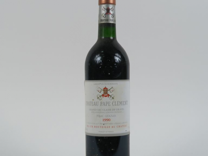 1 BOUTEILLE CHÂTEAU PAPE CLEMENT GCC GRAVES - 1990