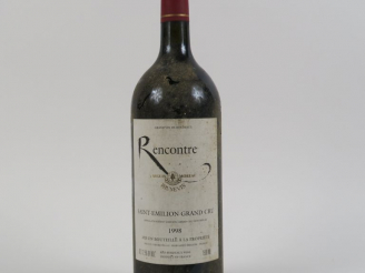 Vente aux enchères 1 MAGNUM 'RENCONTRE' THUVENIN GC ST EMILION - 1998