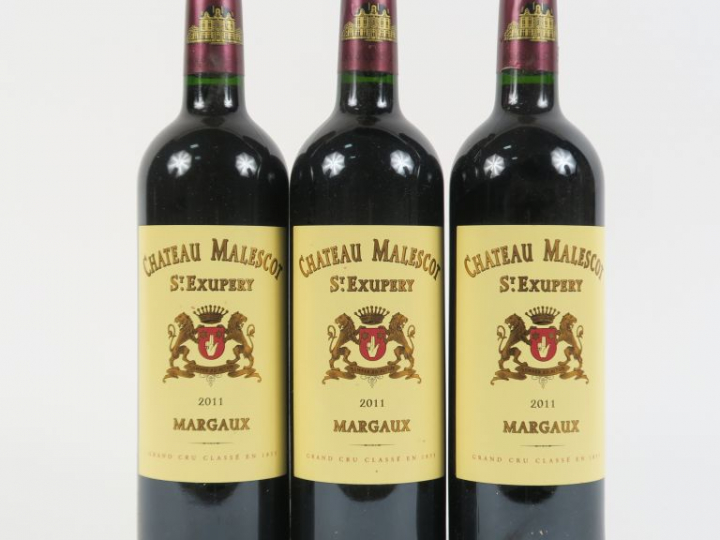 3 BOUTEILLES CHÂTEAU HAUT SIMARD GCC MARGAUX - 2011