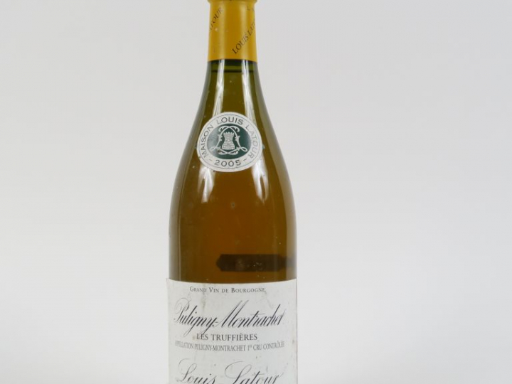 1 BOUTEILLE PULIGNY MONTRACHET 1er CRU 'LES TRUFFIERES' LOUIS LATOUR -