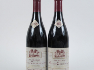 Vente aux enchères 2 BOUTEILLES BOURGOGNE HAUTES CÔTES DE NUITS DOMAINE MICHEL GROS - 200