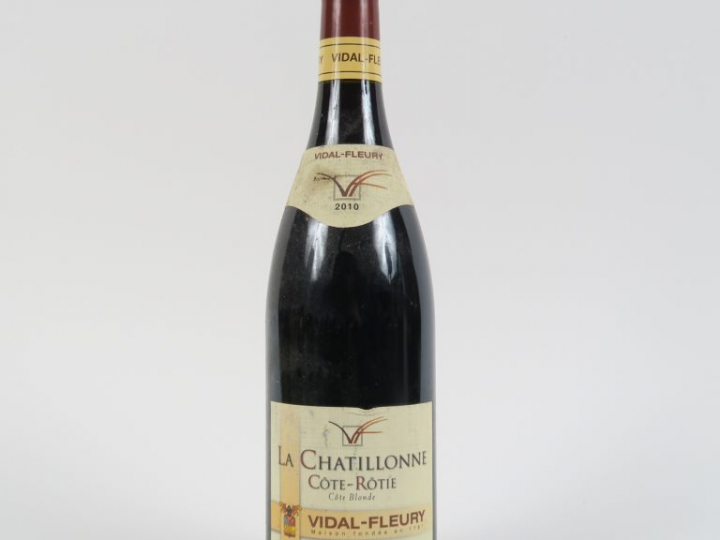 1 BOUTEILLE CÔTE ROTIE 'LA CHATILLONNE' VIDAL FLEURY - 2010