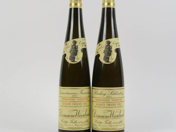 2 BOUTEILLES CLOS DES CAPUCINS 'VENDANGES TARDIVES' DOMAINE WEINBACH 2