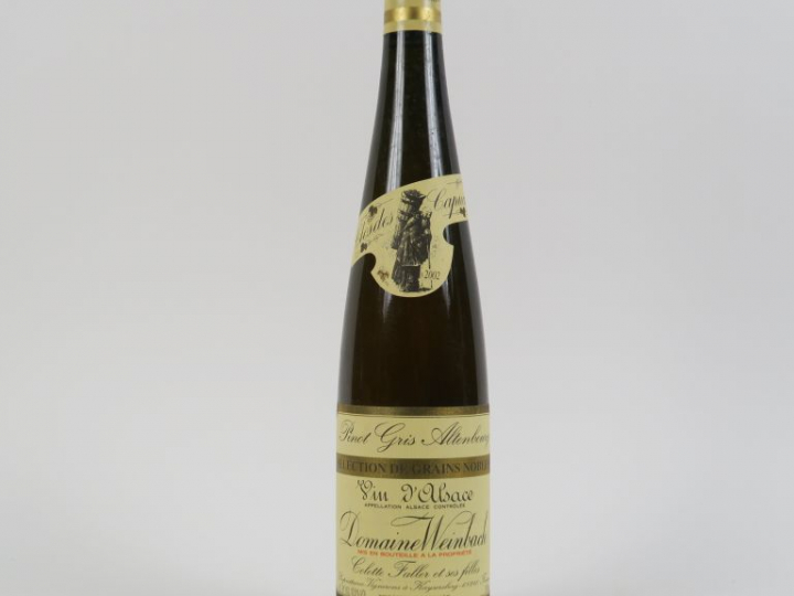 1 BOUTEILLE CLOS DES CAPUCINS 'SÉLECTION DE GRAINS NOBLES' PINOT GRIS 