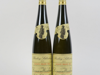 Vente aux enchères 2 BOUTEILLES CLOS DES CAPUCINS RIESLING SCHLOSSBERG DOMAINE WEINBACH -