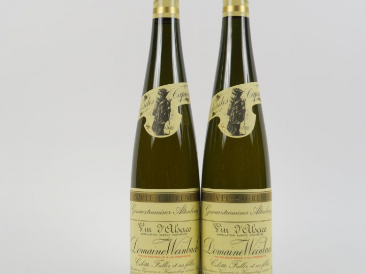 2 BOUTEILLES CLOS DES CAPUCINS 'CUVÉE LAURENCE' GEWURZTRAMINER ALTENBO