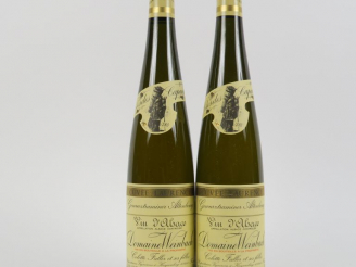 Vente aux enchères 2 BOUTEILLES CLOS DES CAPUCINS 'CUVÉE LAURENCE' GEWURZTRAMINER ALTENBO