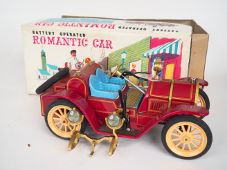 Vente aux enchères TN Mark Modern Toy : Romantic Car, très bon état d'origine, pas de tra