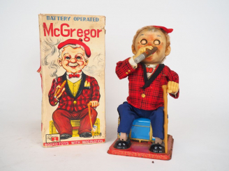 Vente aux enchères Toy by ROSKO : With imagination : Mc Gregor, forte corrosion et oxydat