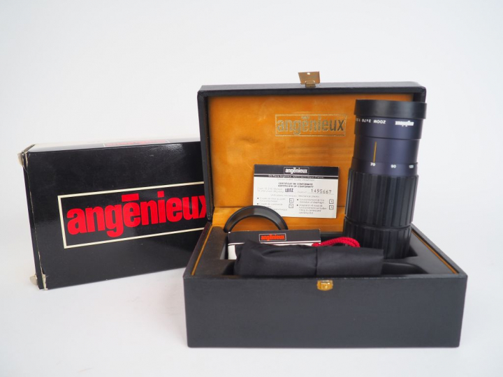 ANGENIEUX. Objectif zoom 1:3.5/70-210 mm n°1495667, monture Leitz, dan