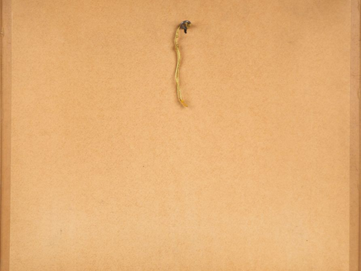 Max SAVY.  "Pêcheurs près de l'étang" Huile sur toile, signée en bas à