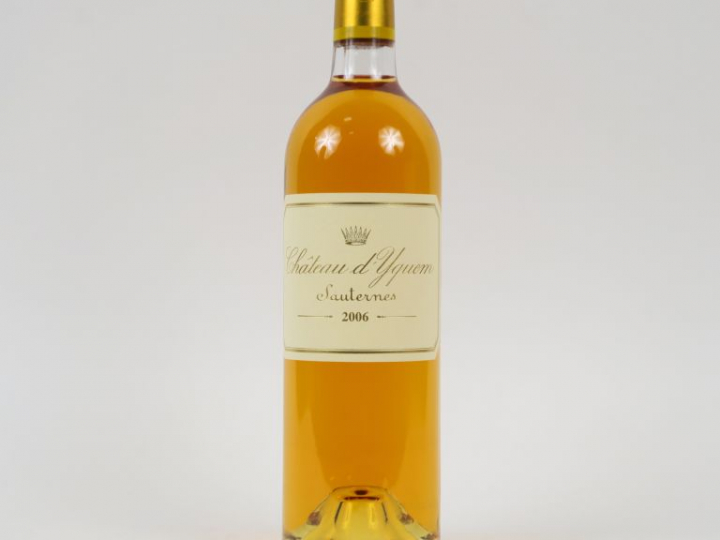 1 BOUTEILLE CHÂTEAU D'YQUEM 1er CCS SAUTERNES - 2006