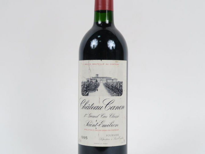 1 BOUTEILLE CHÂTEAU CANON 1er GCC ST EMILION - 1995