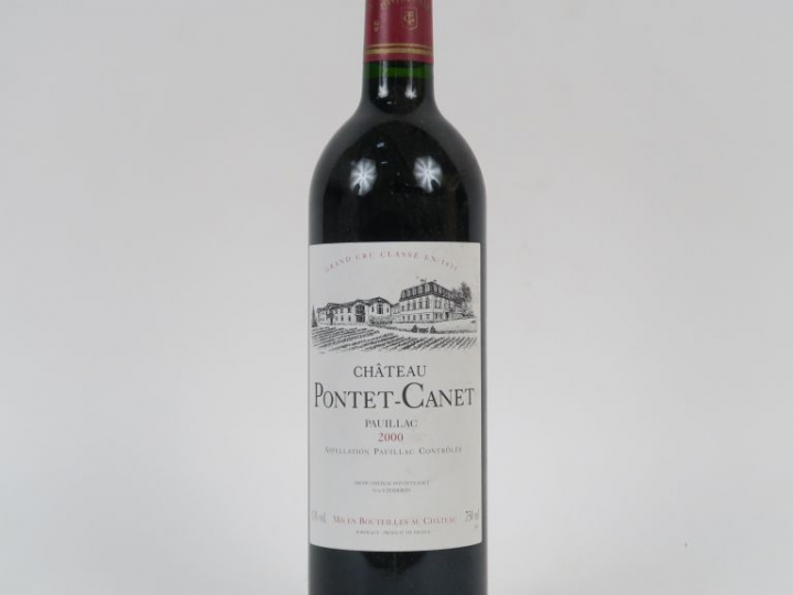 1 BOUTEILLE CHÂTEAU PONTET CANET GCC PAUILLAC - 2000