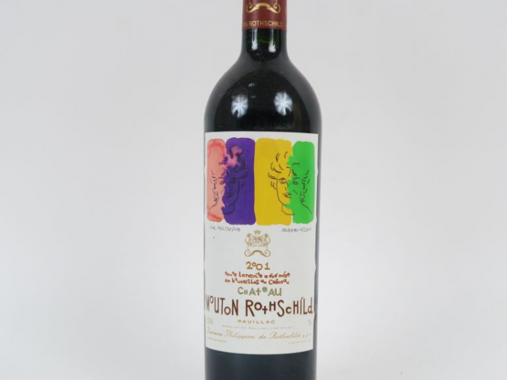 1 BOUTEILLE CHÂTEAU MOUTON ROTHSCHILD 1er GCC PAUILLAC - 2001