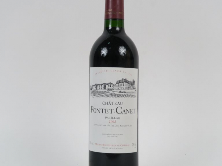 1 BOUTEILLE CHÂTEAU PONTET CANET GCC PAUILLAC - 2002