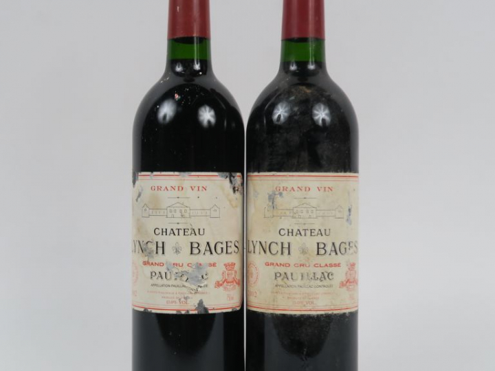 2 BOUTEILLES CHÂTEAU LYNCH BAGES GCC PAUILLAC - 2002 - EA