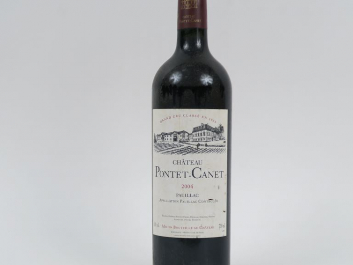 1 BOUTEILLE CHÂTEAU PONTET CANET GCC PAUILLAC - 2004