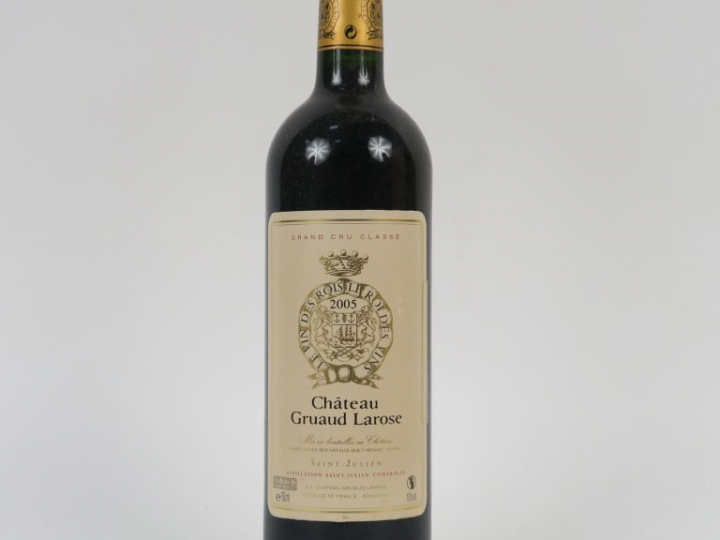 1 BOUTEILLE CHÂTEAU GRUAUD LAROSE GCC ST JULIEN - 2005