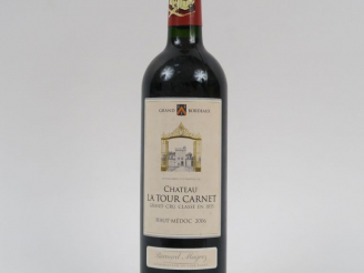 Vente aux enchères 1 BOUTEILLE CHÂTEAU LA TOUR CARNET GCC HAUT MEDOC - 2006