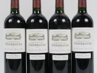 Vente aux enchères 4 BOUTEILLES CHÂTEAU FOMBRAUGE GC ST EMILION - 2006