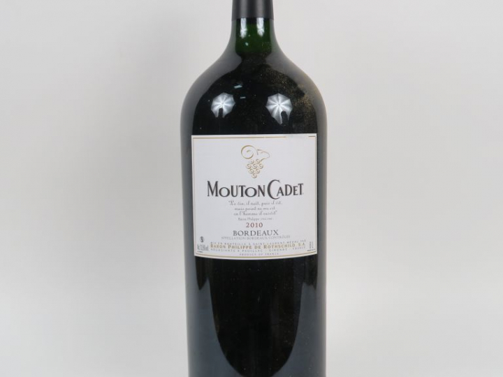 1 MATHUSALEM (6 L) MOUTON CADET BORDEAUX - 2010 - CBO