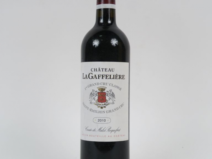 1 BOUTEILLE CHÂTEAU LA GAFFELIERE 1er GCC ST EMILION - 2010
