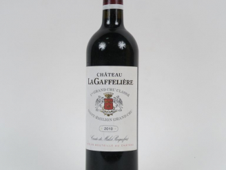 Vente aux enchères 1 BOUTEILLE CHÂTEAU LA GAFFELIERE 1er GCC ST EMILION - 2010