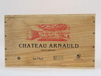 Vente aux enchères 6 BOUTEILLES CHÂTEAU ARNAULD HAUT MEDOC - 2010
