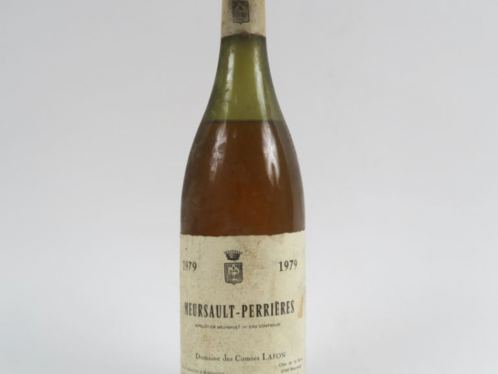 1 BOUTEILLE MEURSAULT 1er CRU PERRIÈRES DOMAINE COMTES DE LAFON - 1979