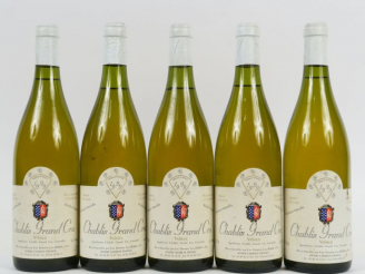 Vente aux enchères 5 BOUTEILLES CHABLIS GC 'VALMUR' VIEILLES VIGNES GUY ROBIN   FILS - 19